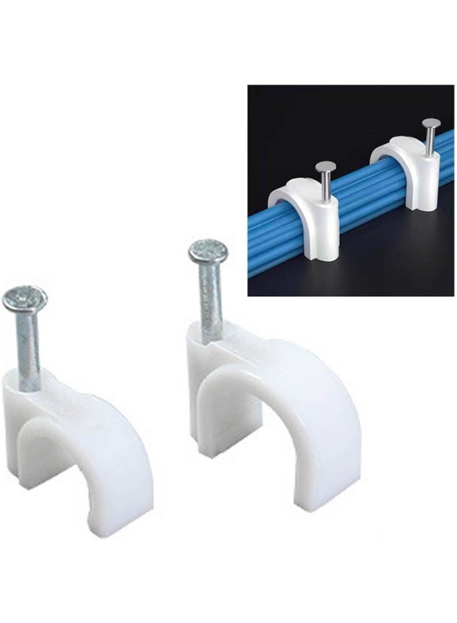 Fixer Multi-Size Cable Management Clip Set – 100 Pieces Wire Holder Organizer - Image 4